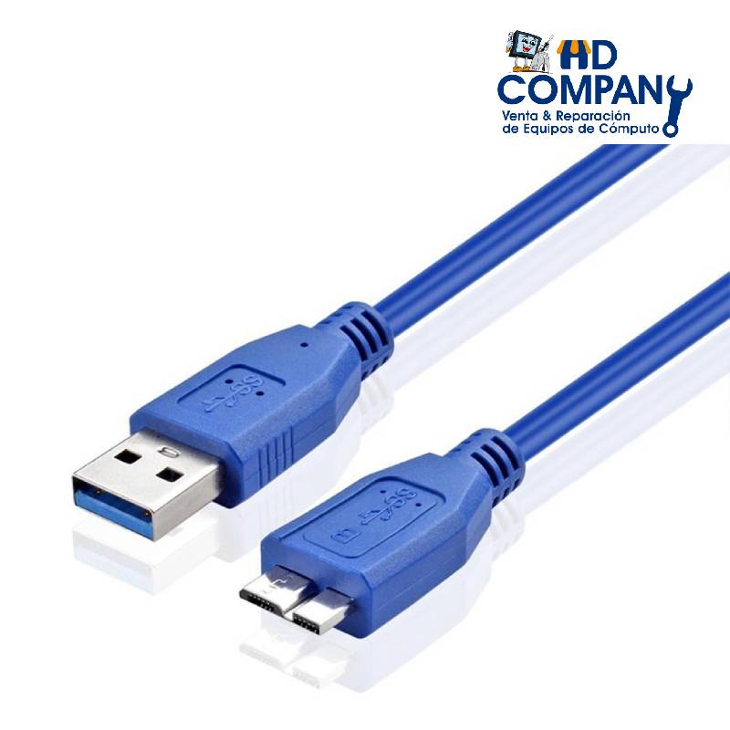 Cable para disco duro externo 3.0 | azul