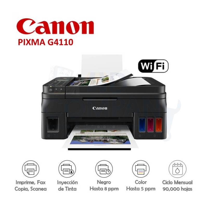 Impresora CANON multifuncional pixma G4110 WIFI