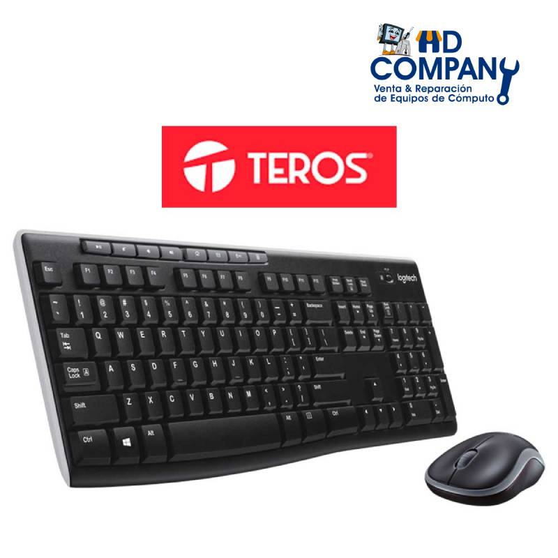 Kit teclado y mouse inalambrico TEROS  TE-4031N