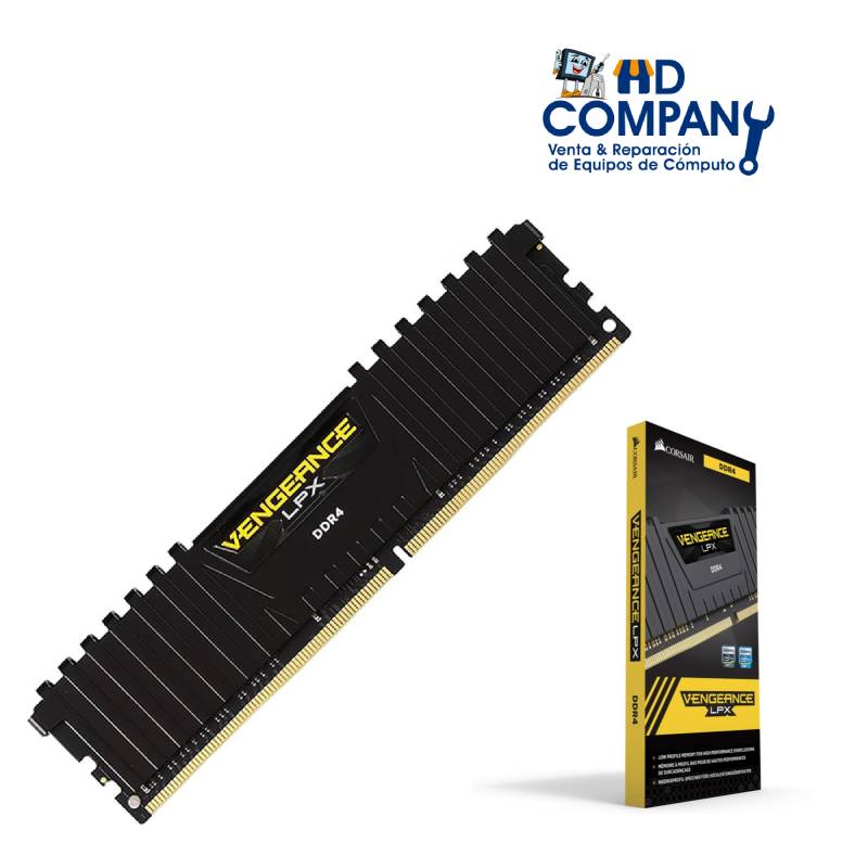Memoria ram DDR4 CORSAIR 16GB 2666 MHz Vengeance LPX (CMK16GX4M1A2666C16)