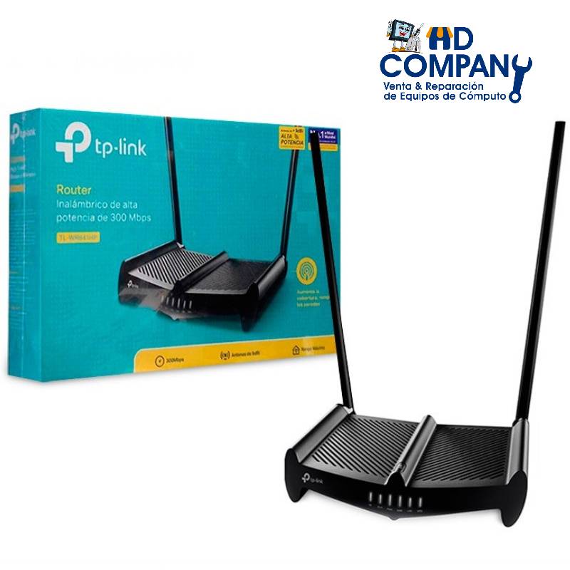 Router TP-LINK TP-WR841HP inalambrico 2 4GHZ 300MBPS 2ANT