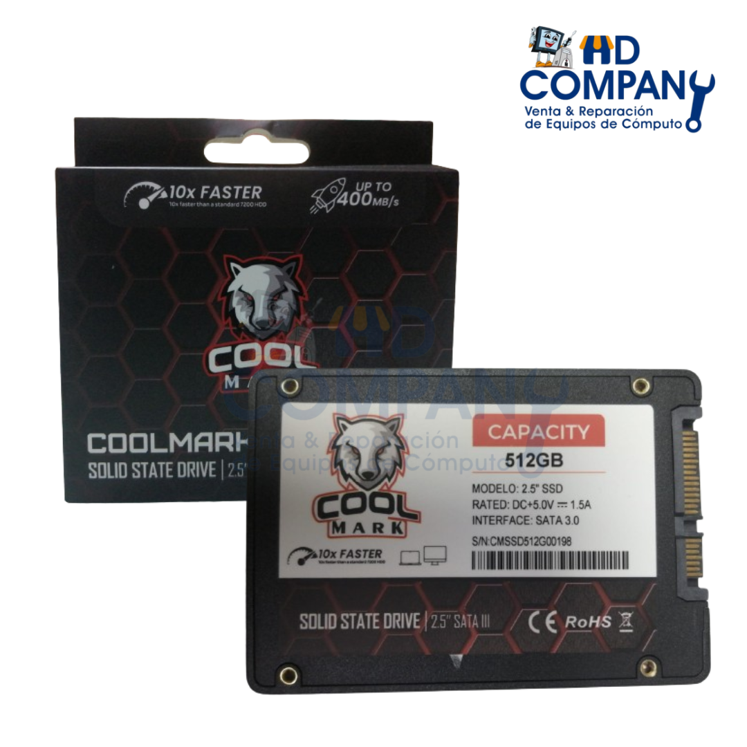 SSD solido COOLMARK 2.5 SATA 512GB