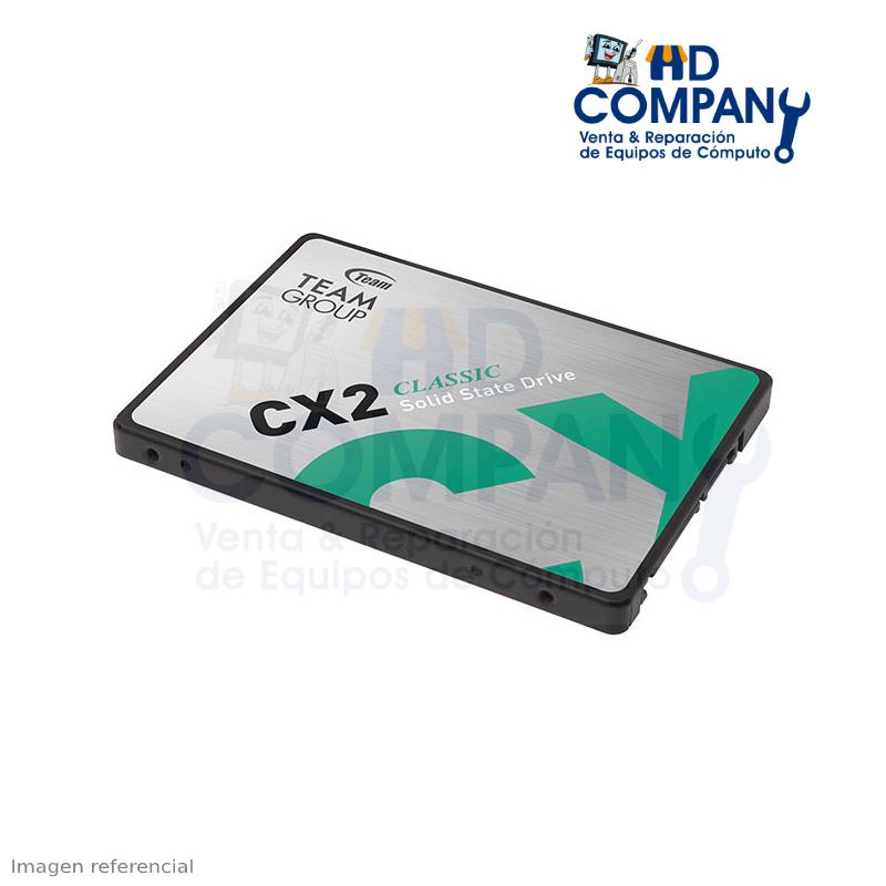 SSD solido TEAMGROUP CX2 256GB, SATA3, 2.5.
