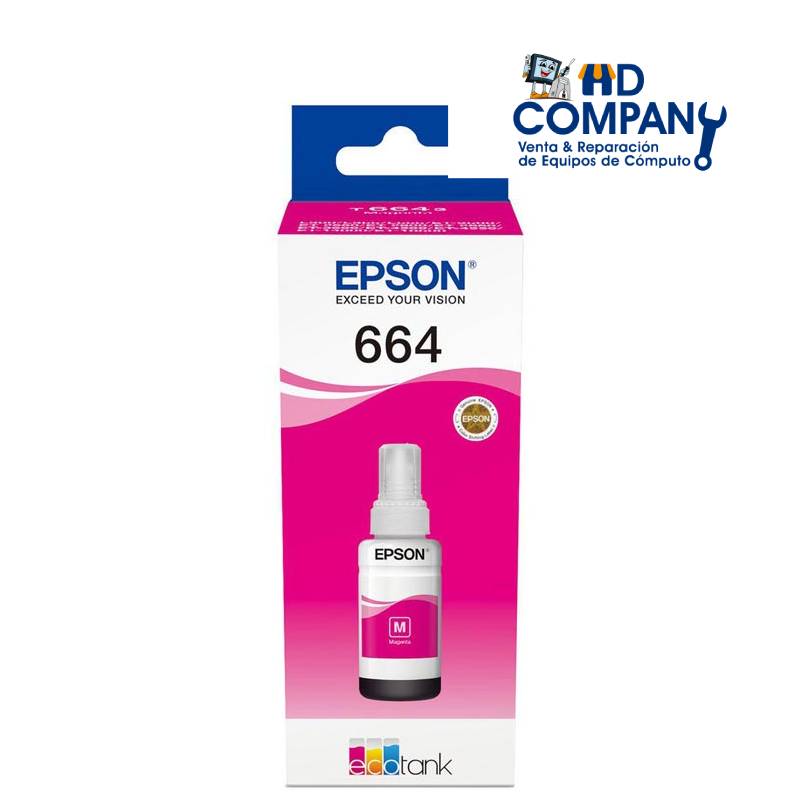 Tinta EPSON T664320 magenta | caja