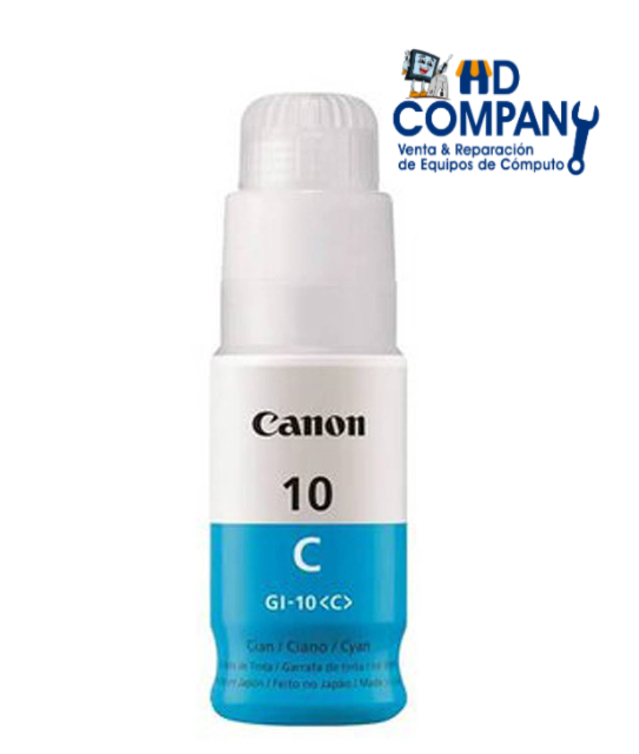 Tinta CANON GI-10C cyan