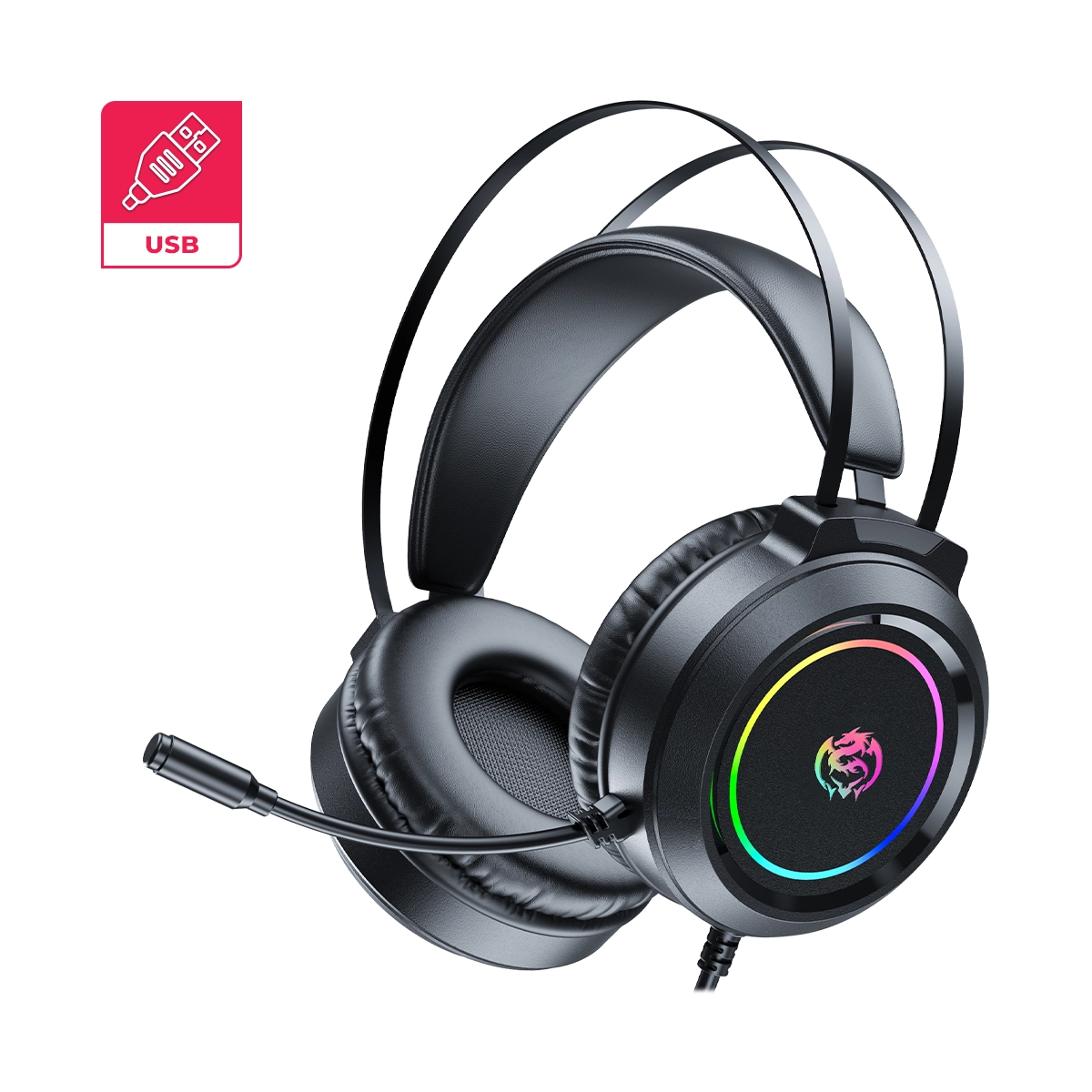 AURICULAR CYBERTEL GAMER COMMANDER HG508 USB RGB