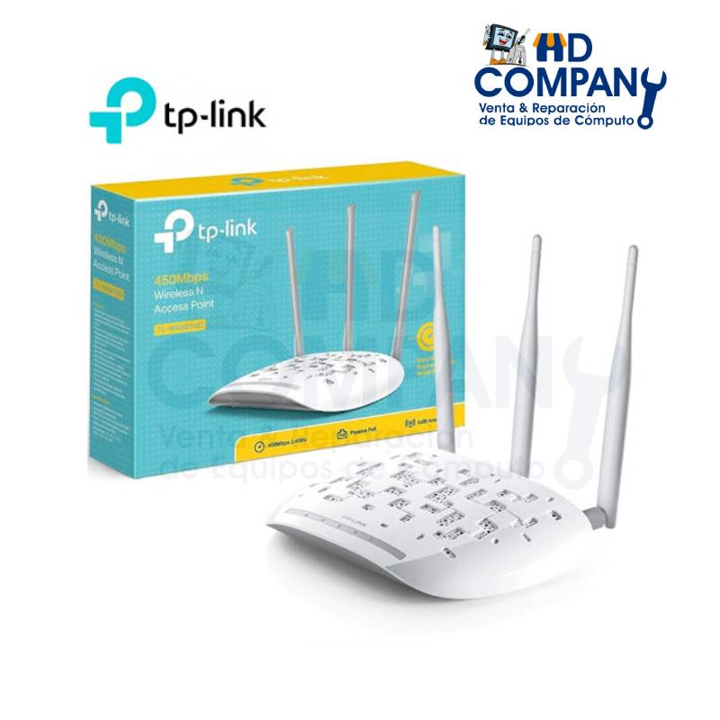 Access point TP-LINK TL-WA901N 450mbps 3 antenas