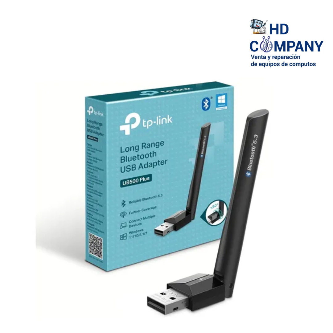 Adaptador TP-LINK UB500 Plus con Antena bluetooth 5.3