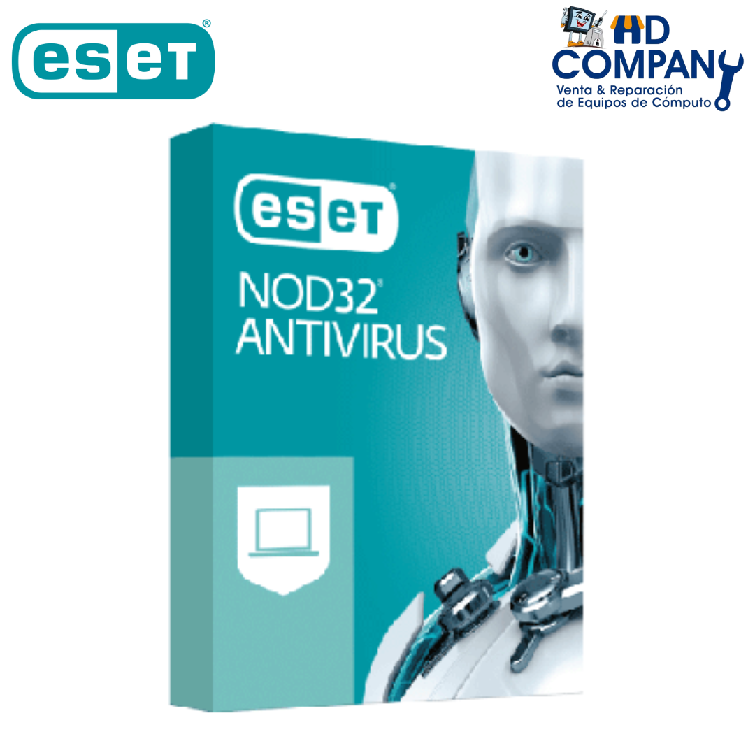 Antivirus ESET NOD32 ANTIVIRUS 2022 LICENCIA ANUAL 1 PC