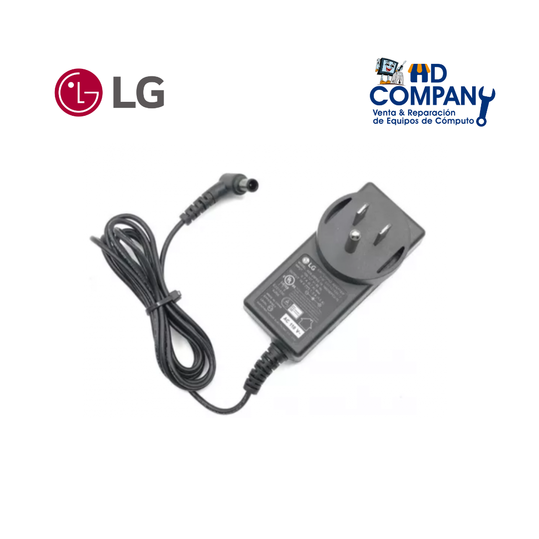 CARGADOR MONITOR LG 19V- 1.3A