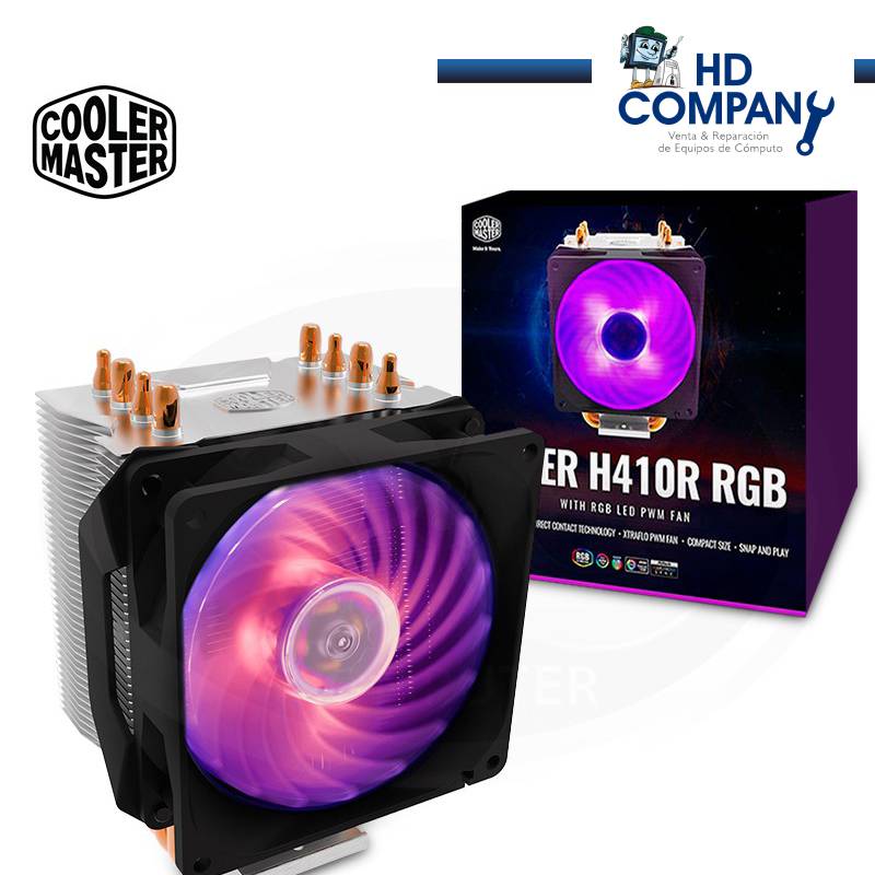 COOLER MASTER HYPER H410R RGB AMD/INTEL