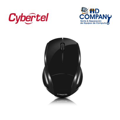 CYBERTEL Mouse Inalámbrico CENTURY M304 azul/negro Conexión USB