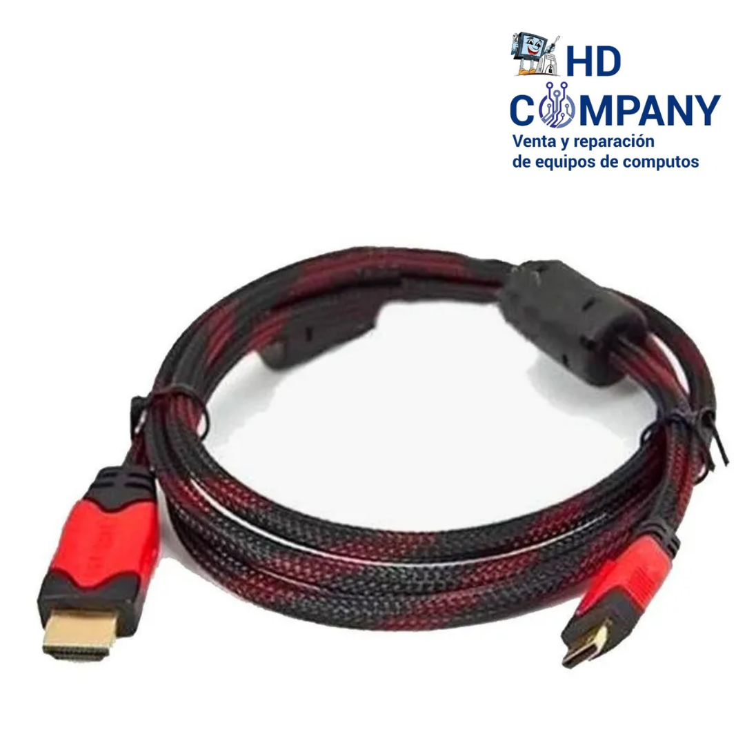 Cable HDMI 1.8M enmallado