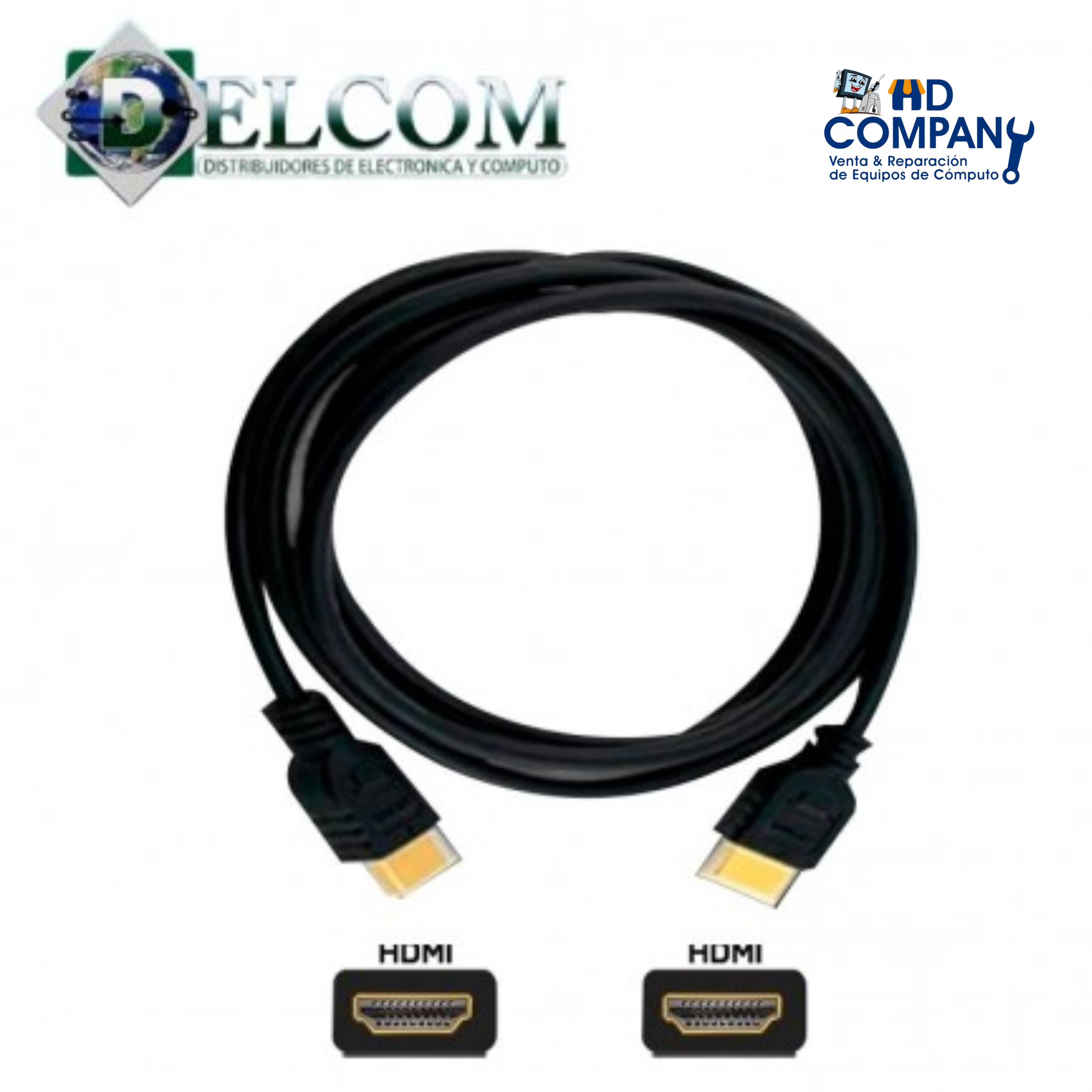 Cable HDMI 3 metros BLISTER DELCOM