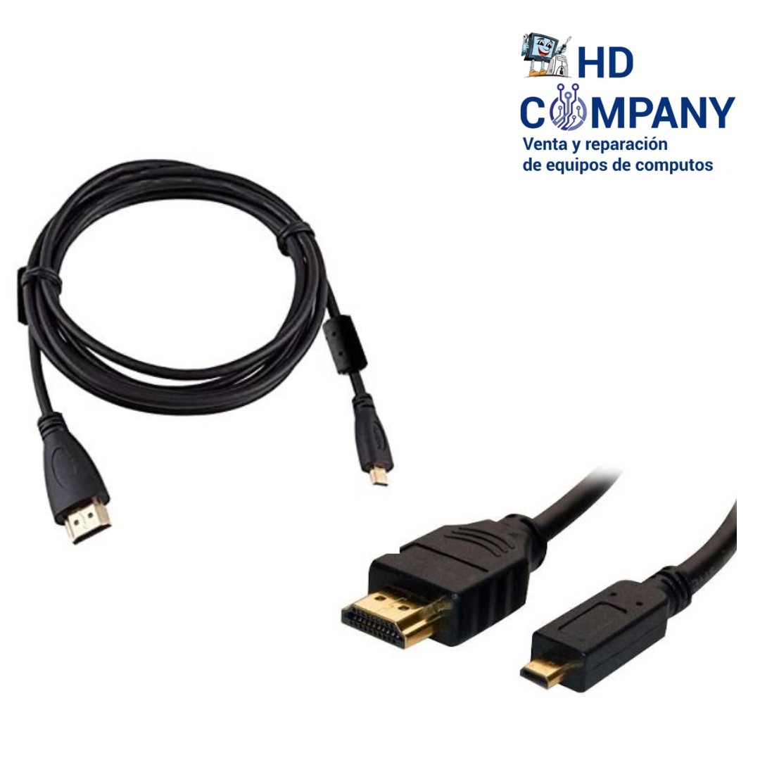 Cable HDMI a MICRO HDMI 1.8 metros