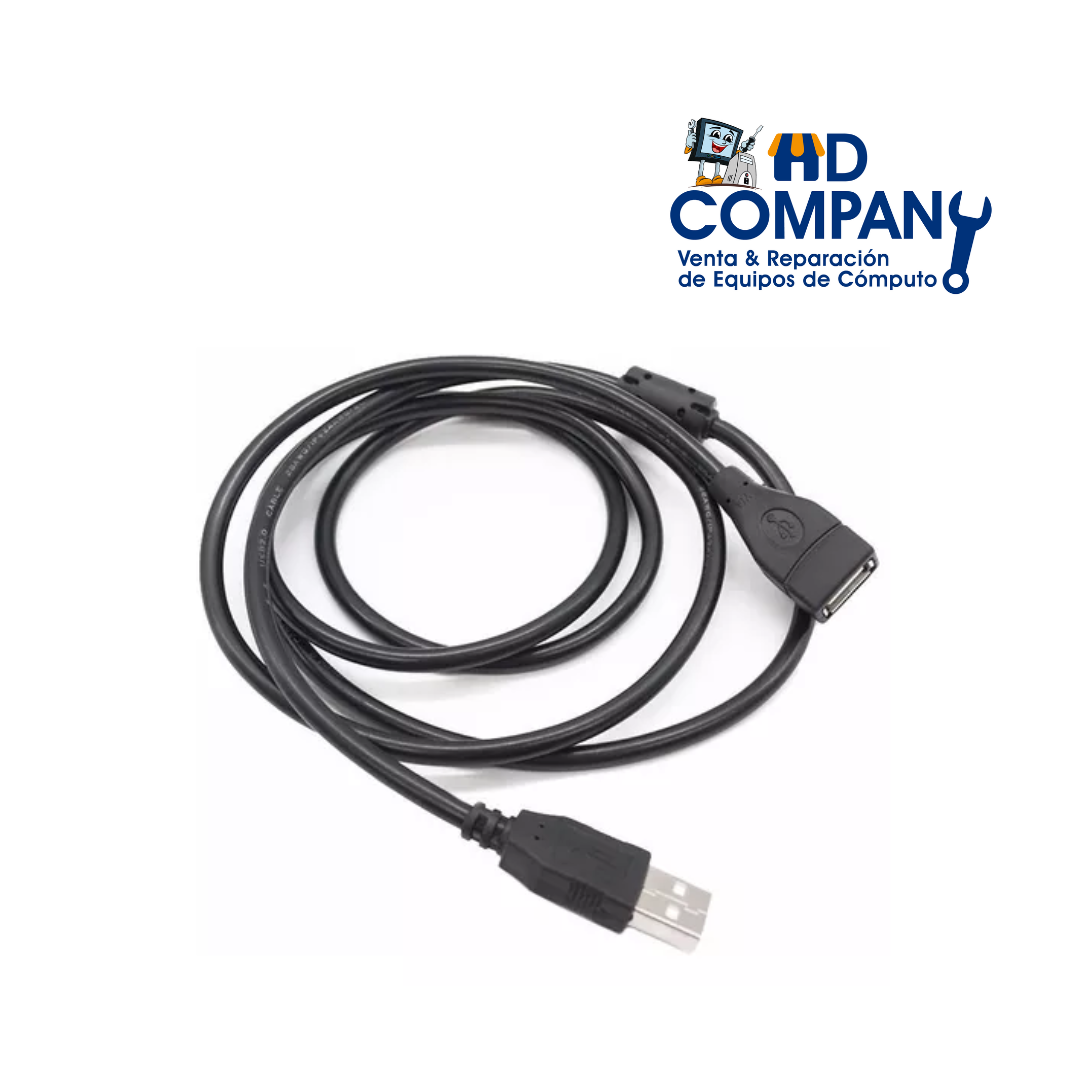Cable extension USB 2.0 macho a USB hembra 1.5metros