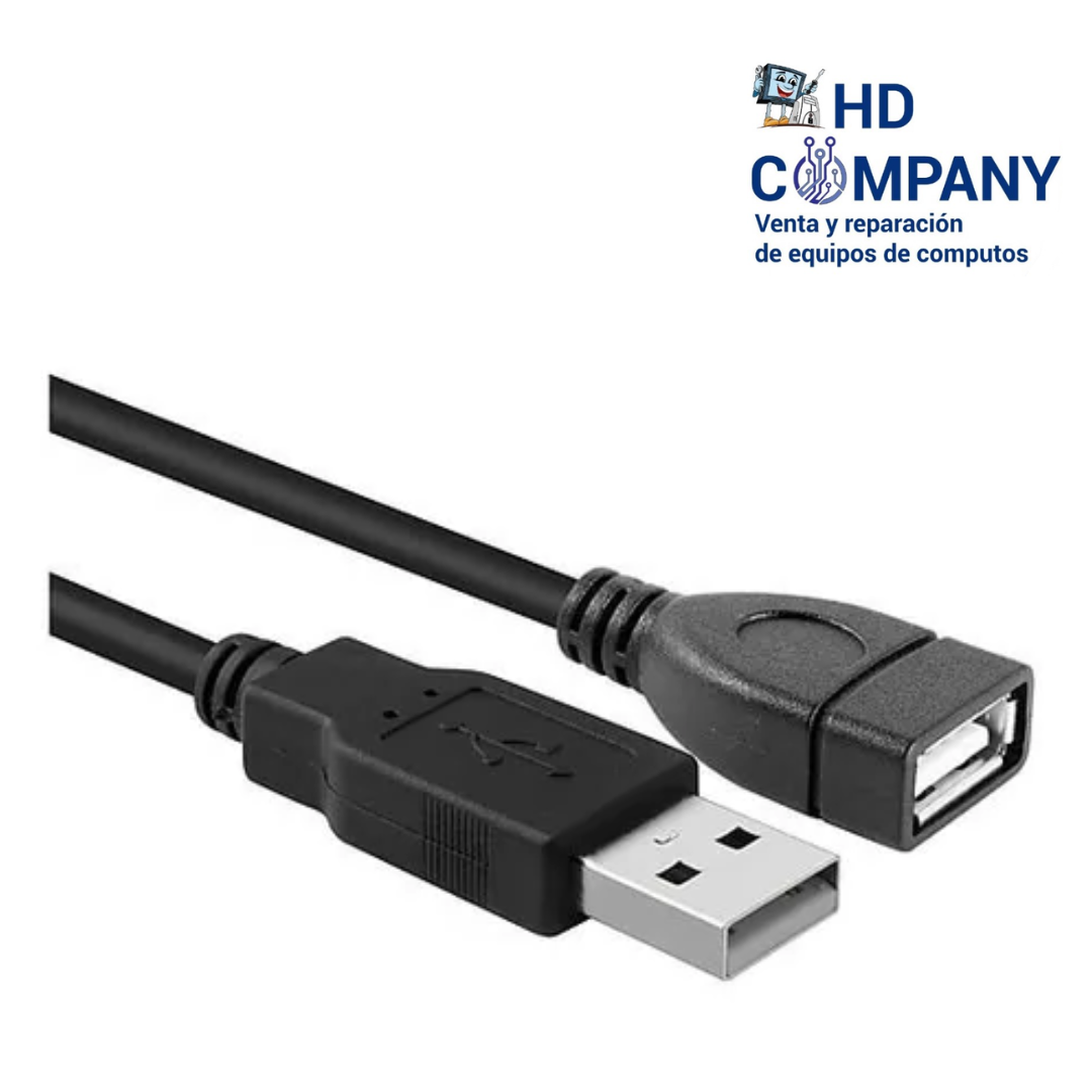 Cable extension USB macho a USB hembra 3 metros