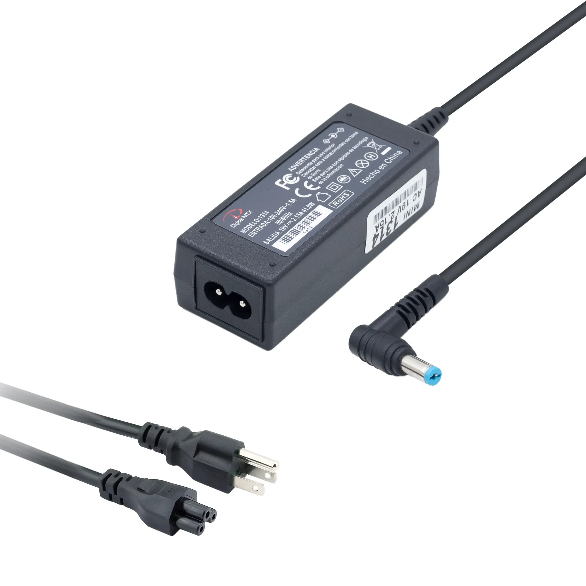 Cargador MINI ACER 19V 2.15A|punta azul