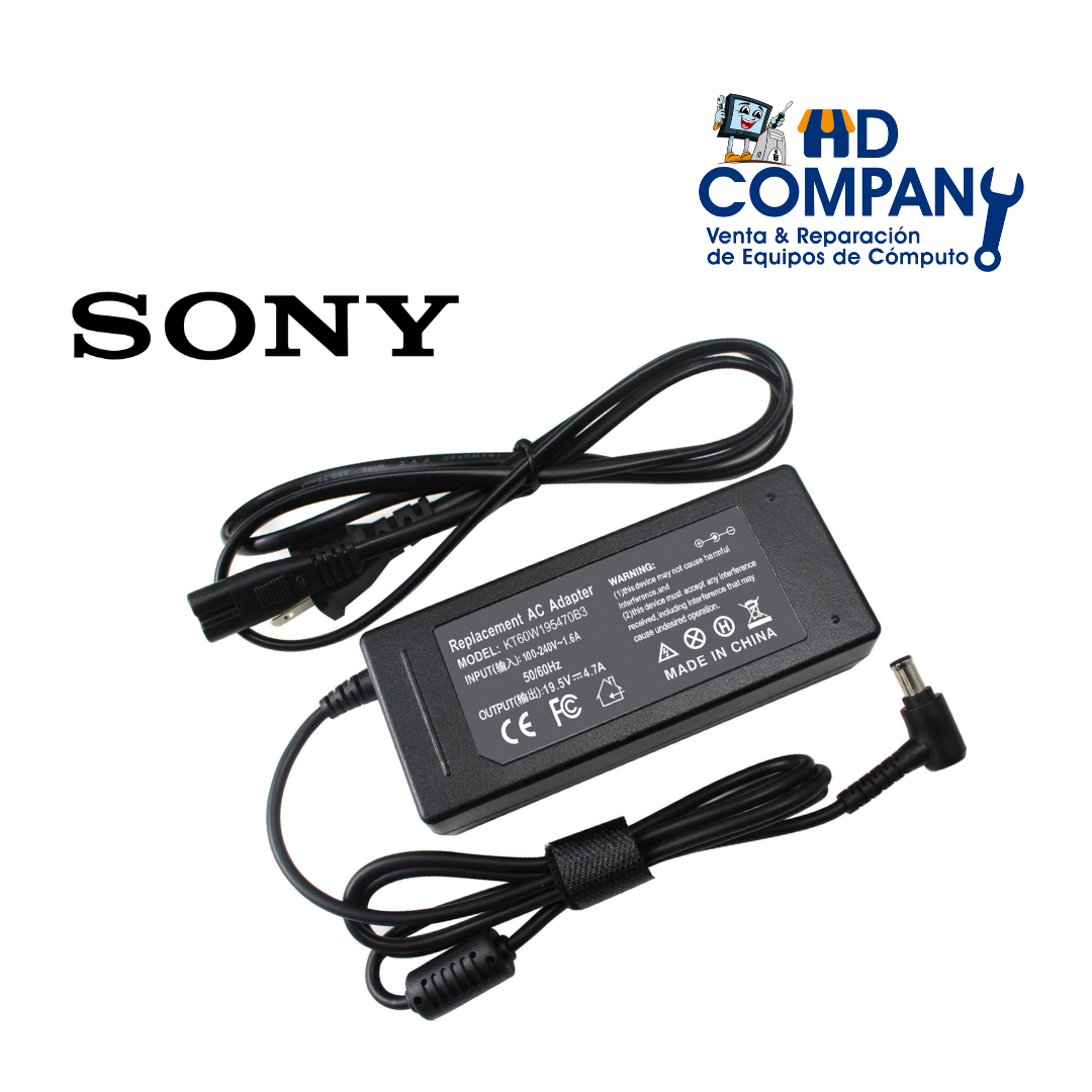 Cargador SONY 19.5V 4.7A|punta mini