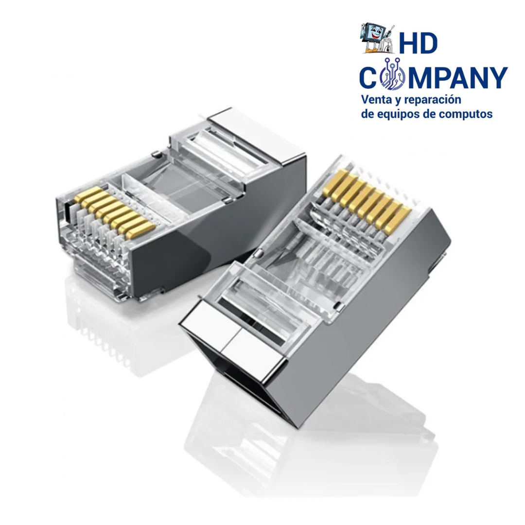 Conector CAT6 RJ45 (metal) UNID
