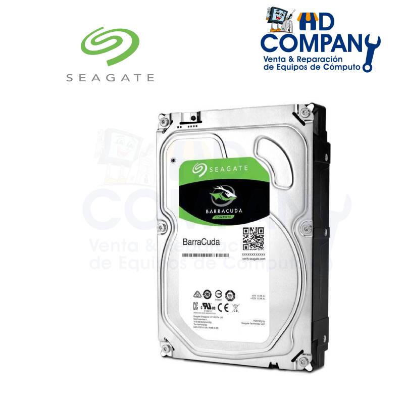 Disco duro SEAGATE 4TB Barracuda, SATA 6.0 Gbps, 540000 RPM, 3.5" VERDE (ST4000DM004)