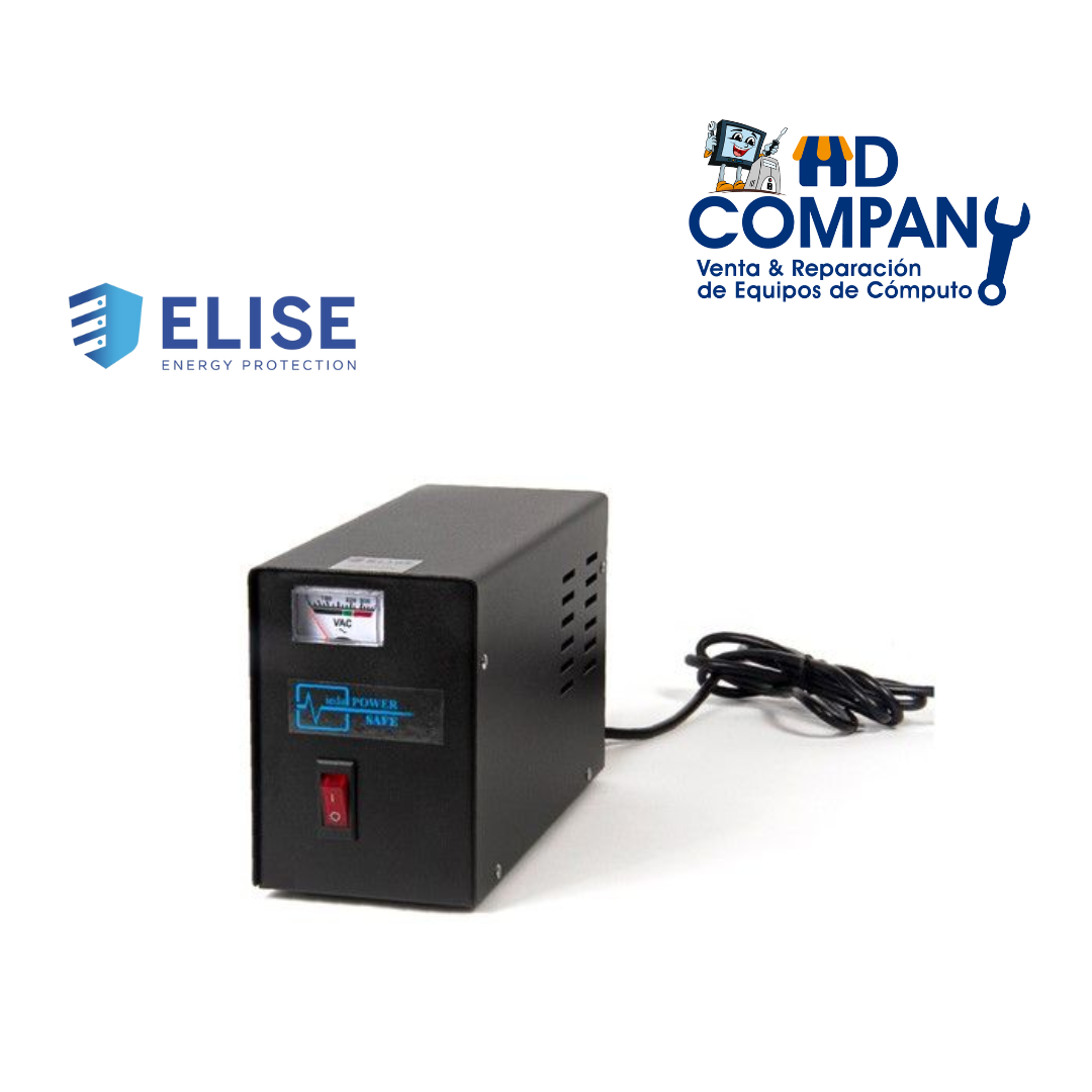 ESTABILIZADOR ELISE IEDA POWER SAFE 1500VA/ 1200W 4 TOMAS A220VAC