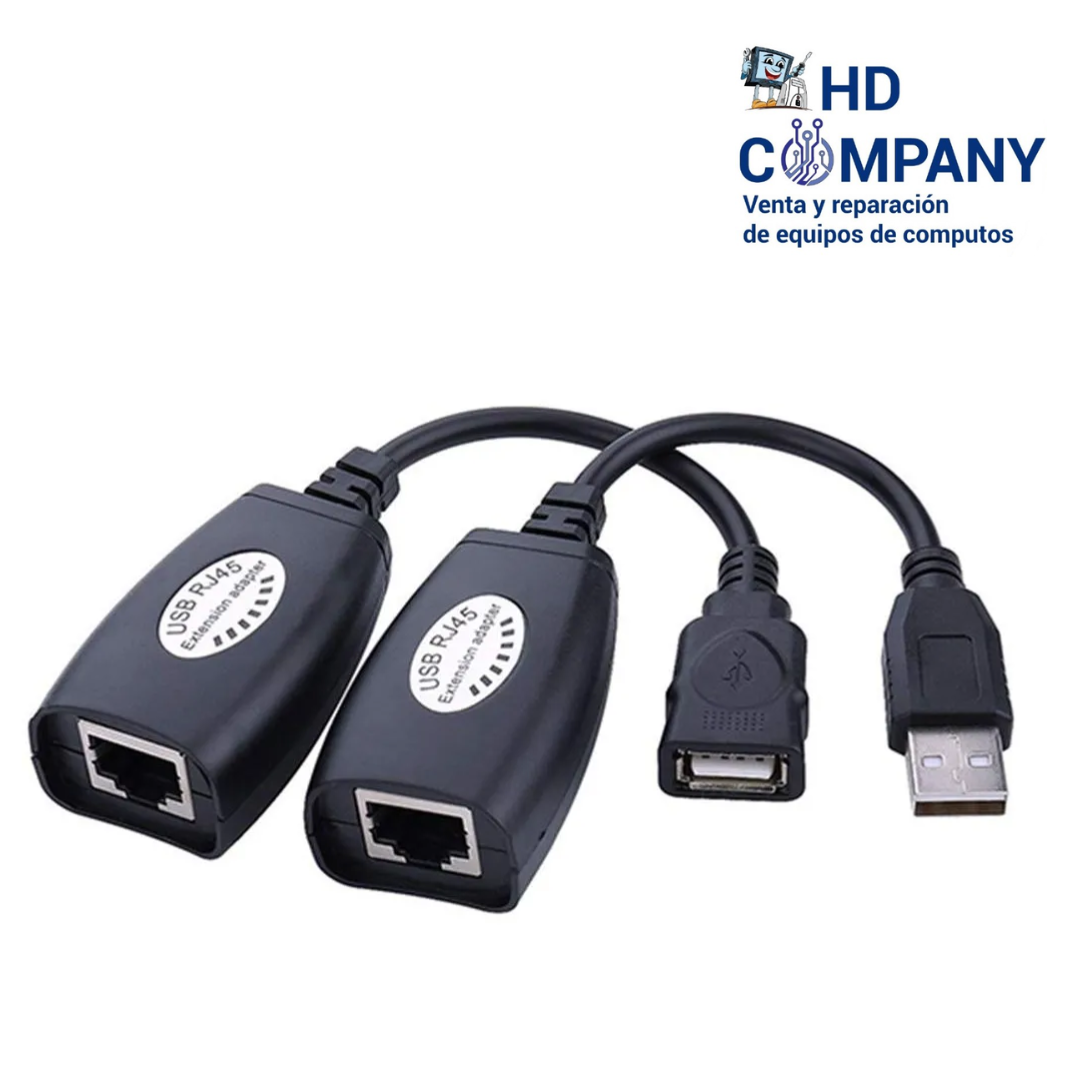 Extensor USB a RJ45 50 METROS | blister