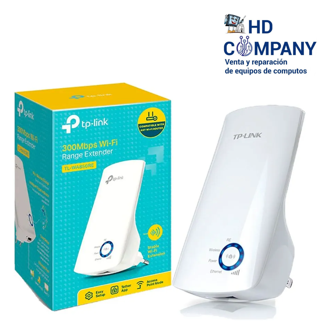 Extensor inalambrico TP-LINK TL-WA850RE 300 Mbps