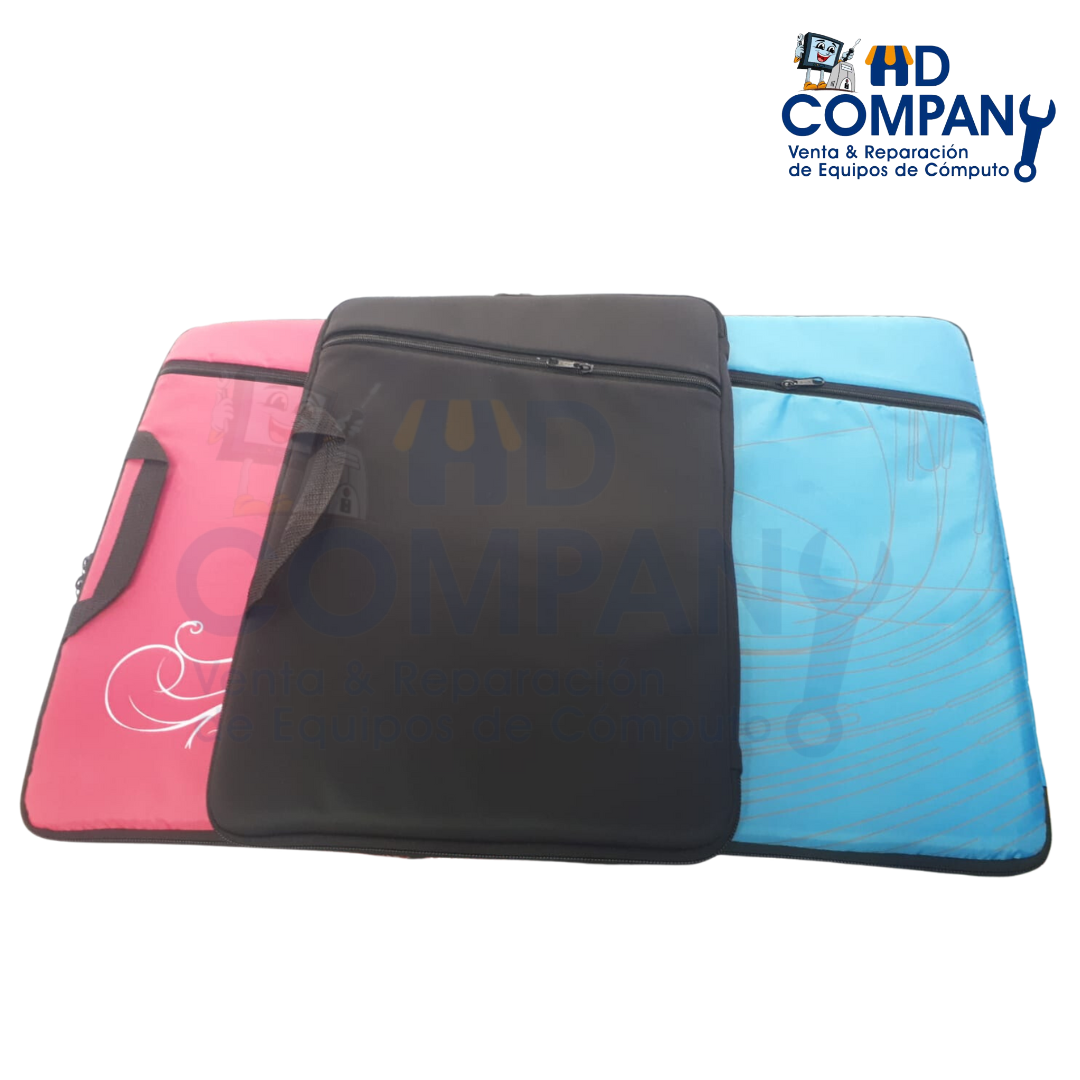 Funda para laptop 14"|CELESTE,FUXUA,BLANCO,VERDE