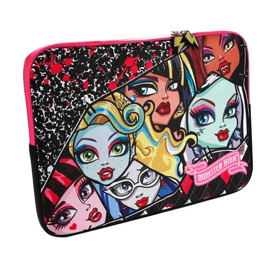 FUNDA CON DISEÑO monster high 14"