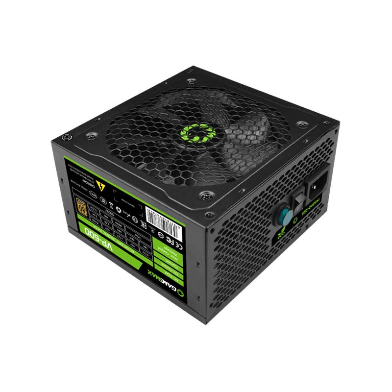 Fuente poder HALION VP-600W 80+ WHITE GAMEMAX
