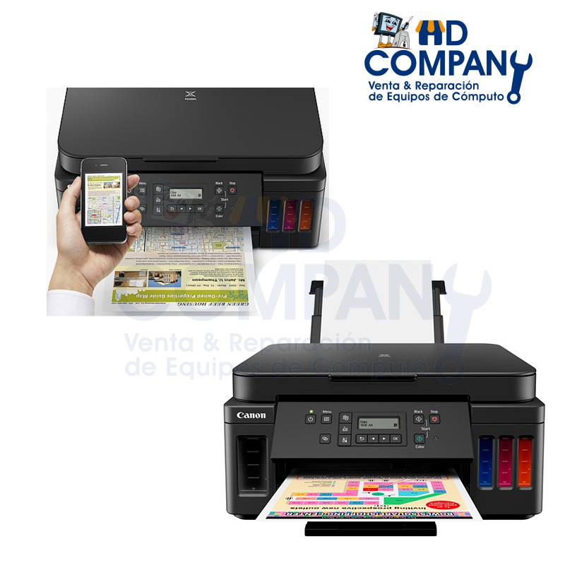 Impresora CANON multifuncional G6010 IMPRIME/ COPIA/ ESCANEA/ WIFI