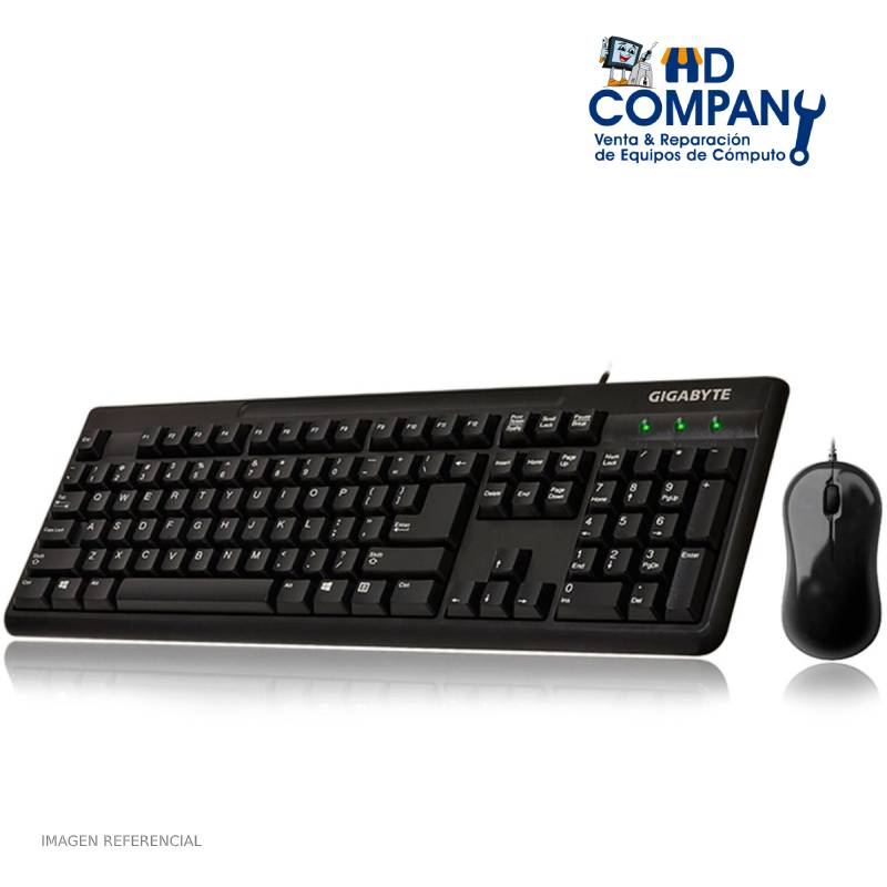 Kit teclado y mouse GIGABYTE MK3100