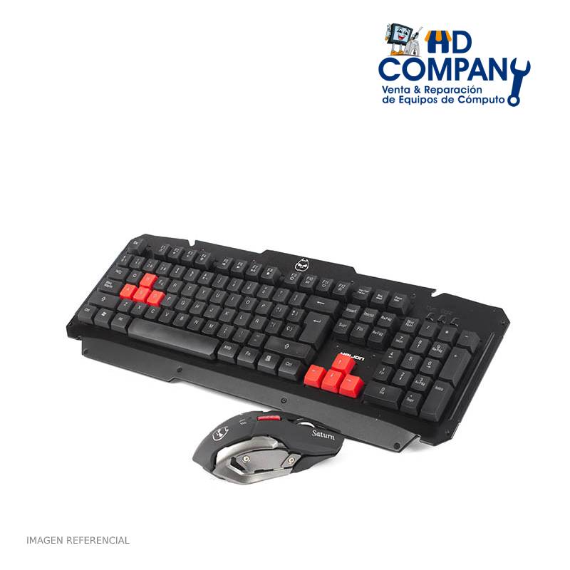 Kit teclado y mouse HALION inalambrico gaming HA-KW509C