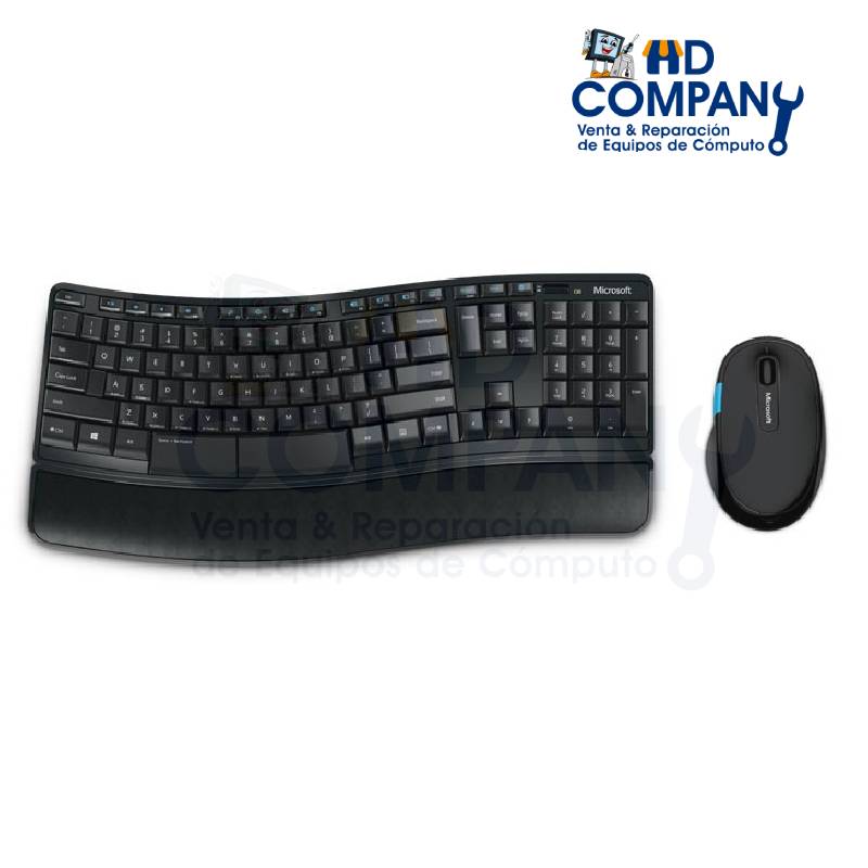 Kit teclado y mouse inalambrico MICROSOFT SCULPT COMFORT DESKTOP