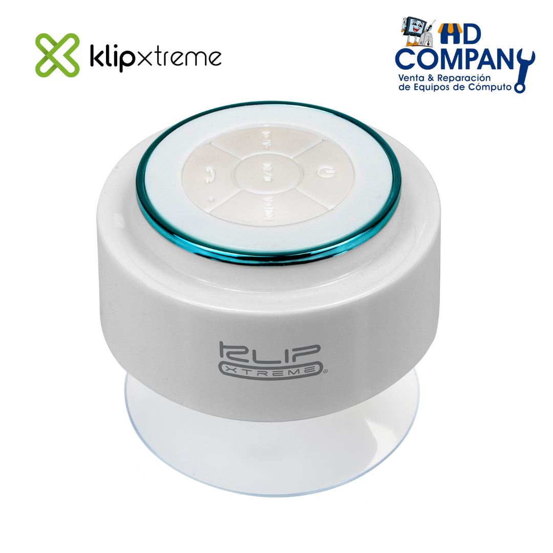Klip Xtreme KWS-602WH PARLANTE Impermeable Bluetooth 3W