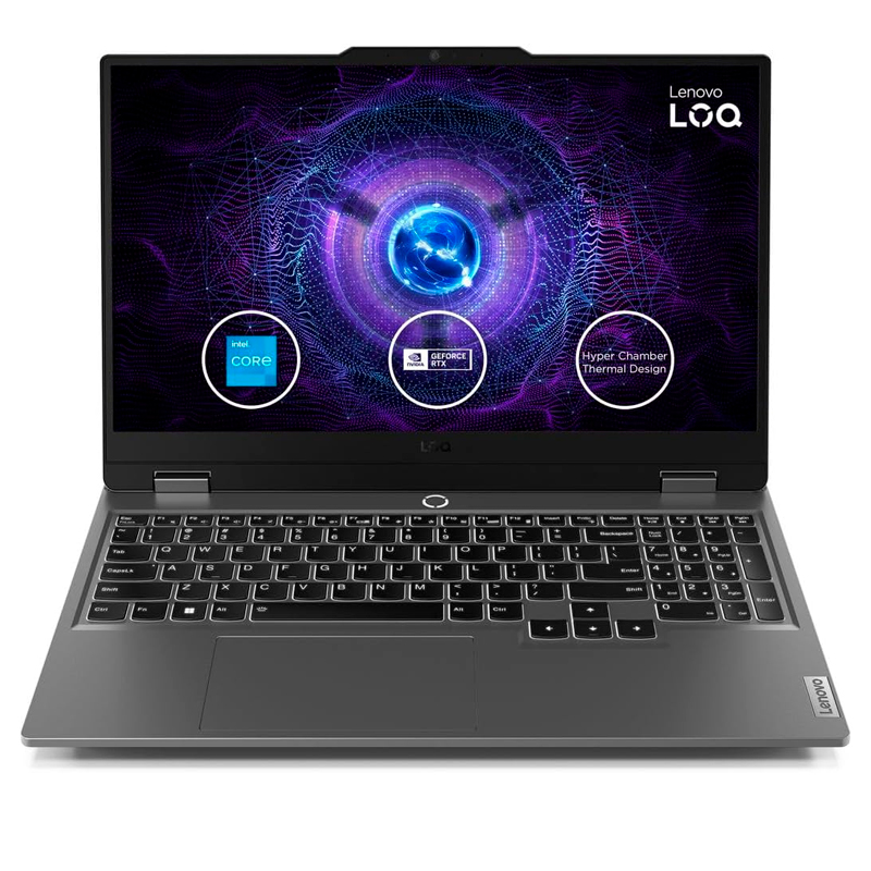 LAPTOP Lenovo LOQ 15IRX9 15.6" FHD IPS, Core i7-13650HX 2.6/4.9GHz 32GB DDR5  SSD 512 + SSD 1TB
