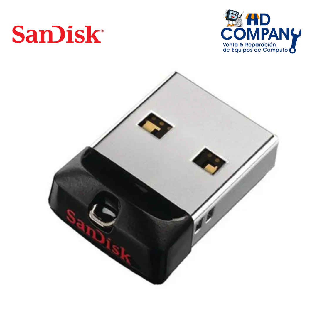 MEMORIA FLASH USB SANDISK CRUZER FIT, 8GB, USB 2.0