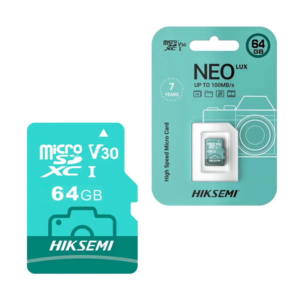 MEMORIA MICRO SD 64GB NEO LUX