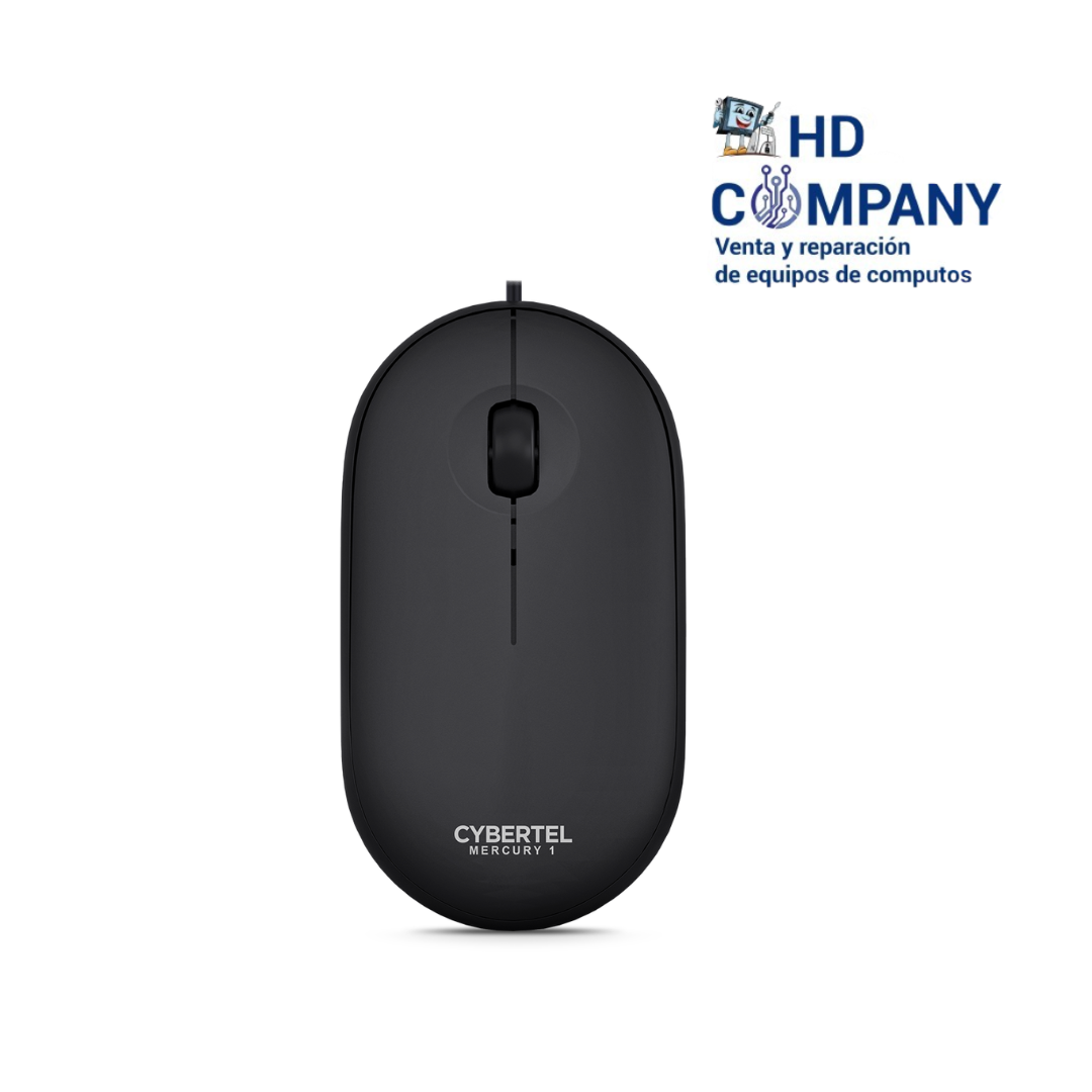 MERCURY 1 BLACK CYB M200K MOUSE USB CYBERTEL