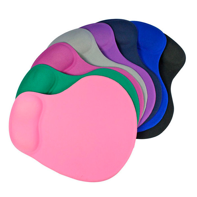 MOUSE PAD CON MUÑEQUERA GEL COLORES
