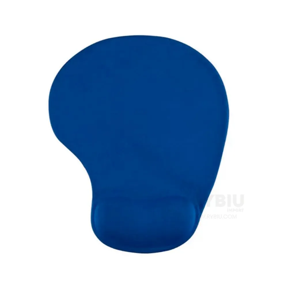 MOUSEPAD CON MUÑEQUERA AZUL