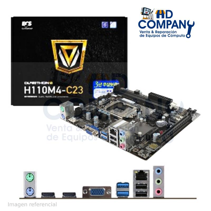 Mainboard ECS H110M4-C23, LGA1151, H110, DDR4, SATA 6.0, USB 3.0