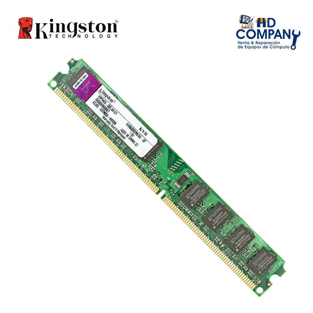 Memoria ram DDR2 KINGSTON 2GB BUS 800 (KVR800D2N6/2G)