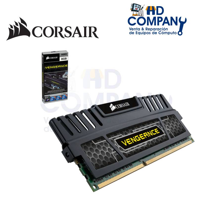 Memoria ram DDR3 CORSAIR 8GB 1600MHz Vengeance (CML8GX3M1A1600C10)
