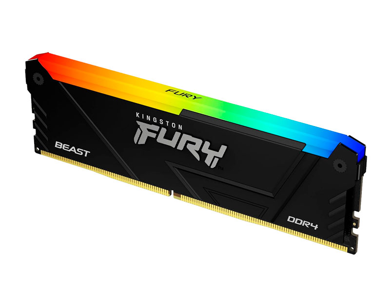 Memoria ram DDR4 KINGSTON Beast Fury RGB, 32GB, 3200 MHz