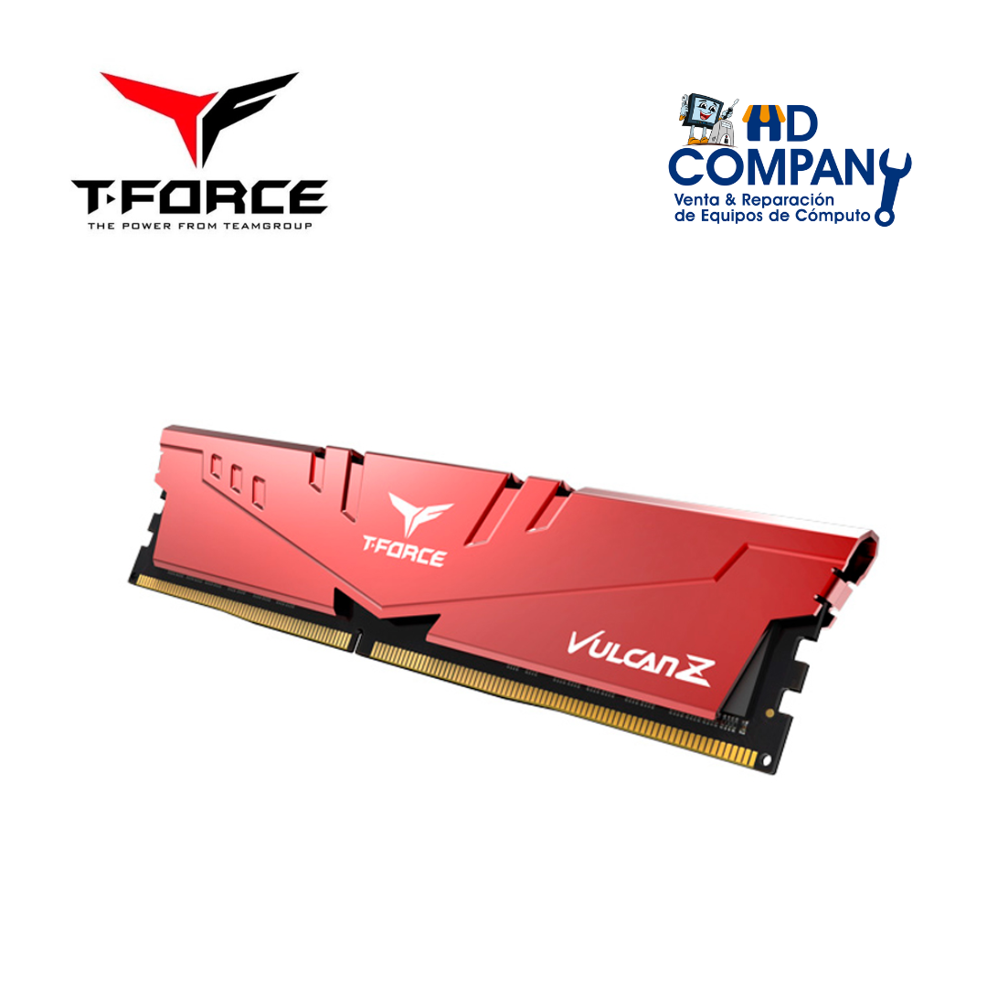 Memoria ram DDR4 T-FORCE VULCAN Z 8gb, 2666MHZ