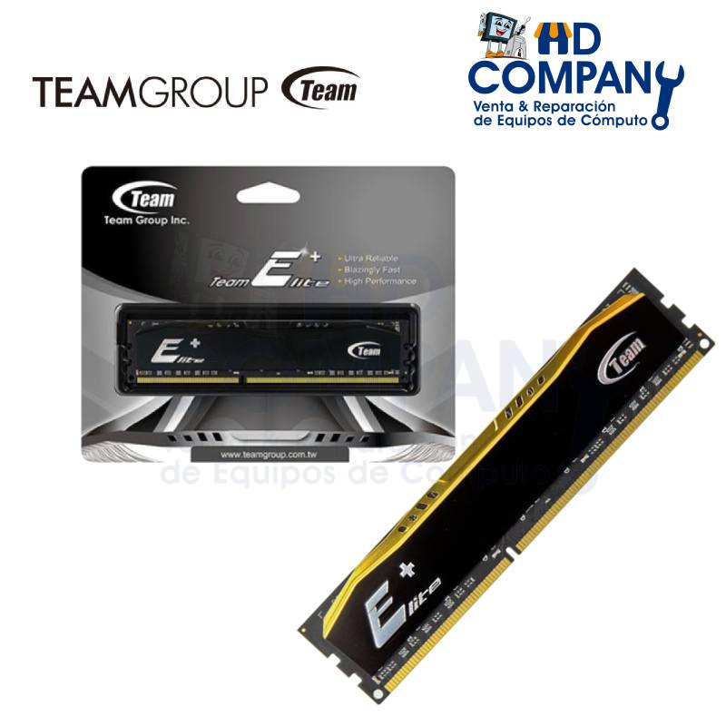 Memoria ram TEAMGROUP ELITE PLUS DDR3 4gb 1600 MHZ (TPD34G1600HC1101)