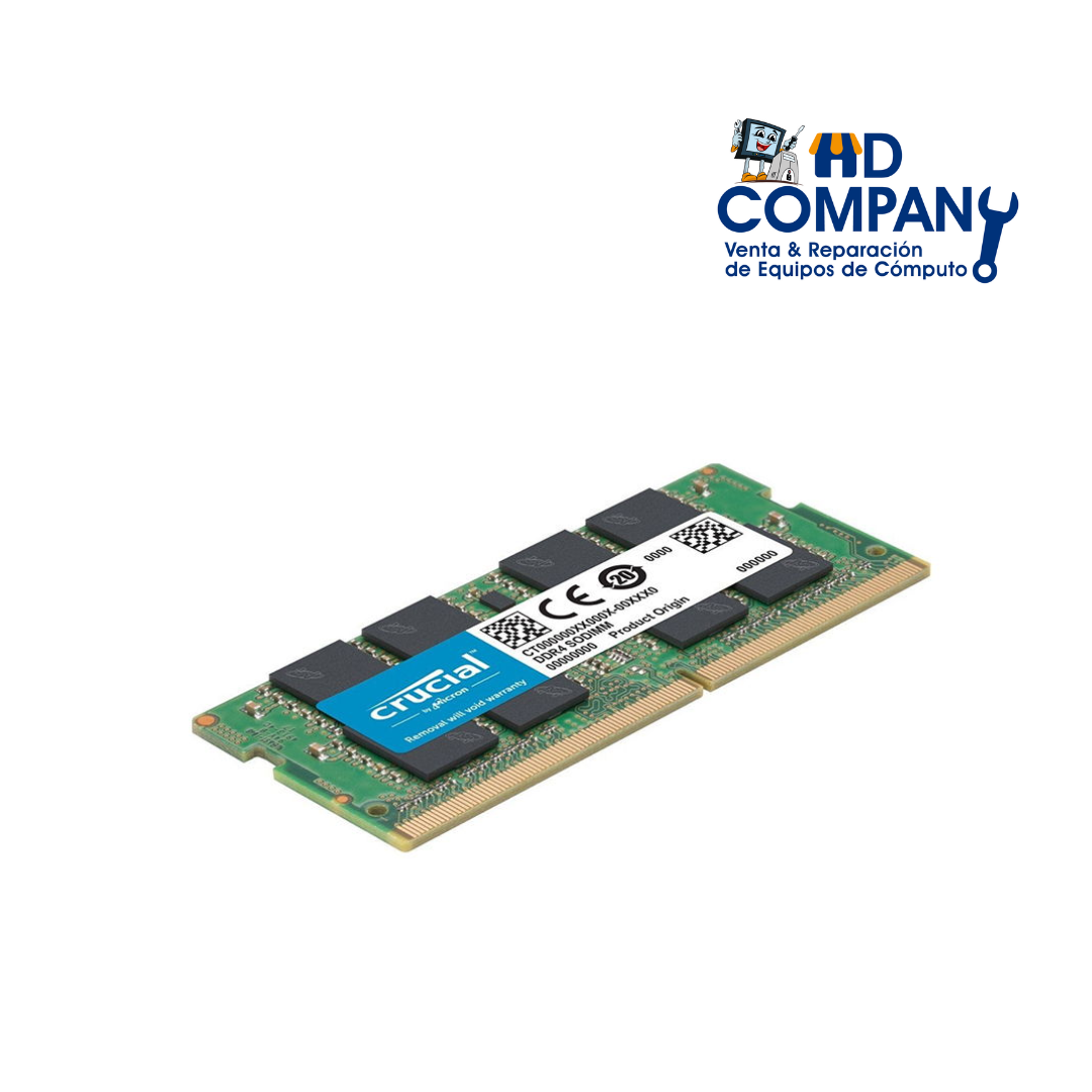 Memoria ram sodimm DDR4 4G IMPORTADA