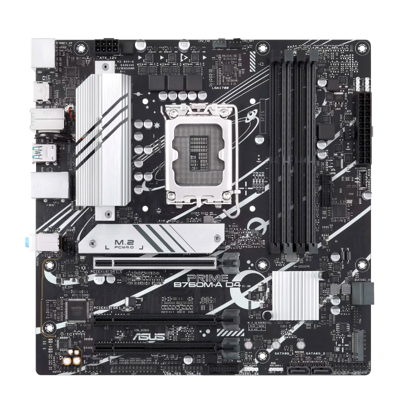 Motherboard ASUS PRIME B760M-A D4  LGA1700 DDR4, Chipset Intel B760